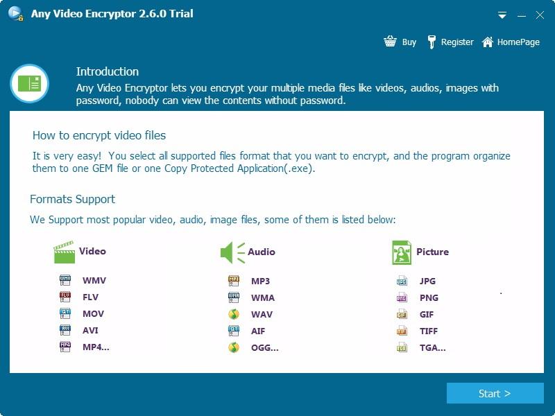 Gilisoft Any Video Encryptor下载,媒体加密工具,视频加密