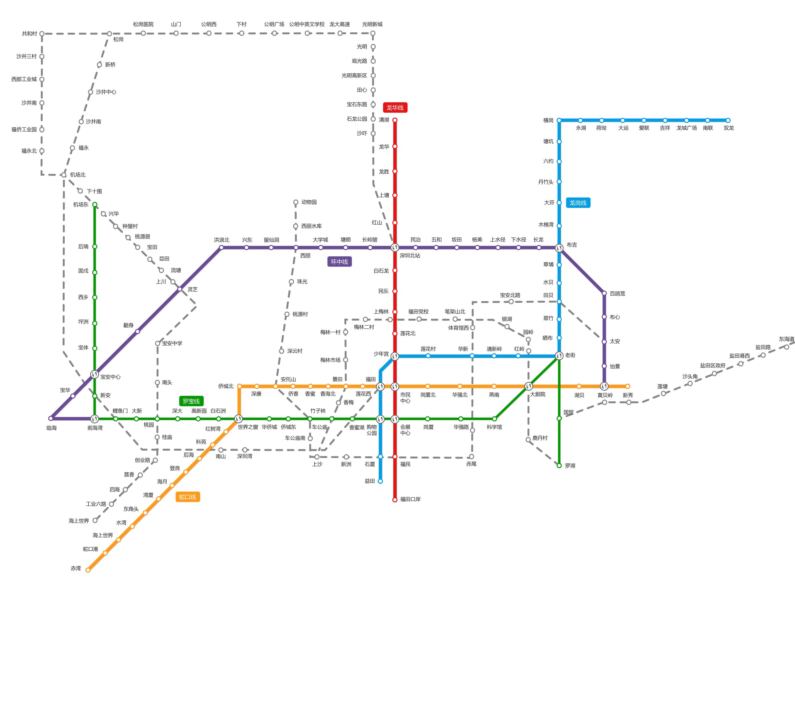 深圳地铁线路图,深圳地铁线路图下载