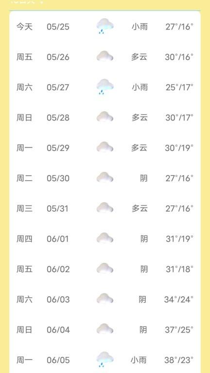 芭蕉天气预报15天下载,芭蕉天气,天气app